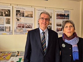 El Ministro Consejero de la Embajada visitó la exposición sobre los "Niños de la Guerra"españoles El Ministro Consejero de la Embajada visitó la exposición sobre los "Niños de la Guerra"españoles