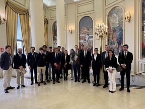 Sobre el encuentro con estudiantes españoles Sobre el encuentro con estudiantes españoles