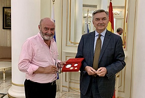 La reunión de trabajo del Embajador con el Cónsul Honorario de Rusia en las Islas Baleares La reunión de trabajo del Embajador con el Cónsul Honorario de Rusia en las Islas Baleares